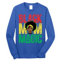 Black History Month Black Mom Magic Melanin African Cool Gift Long Sleeve Shirt