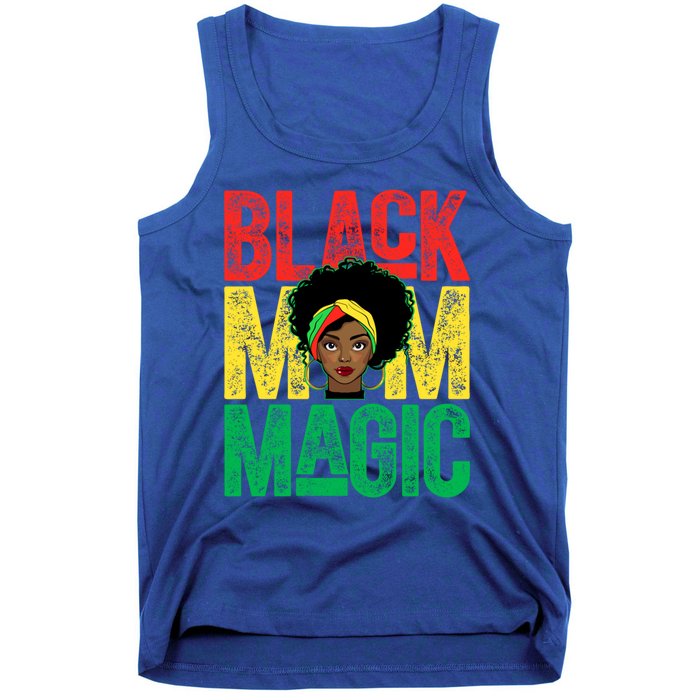 Black History Month Black Mom Magic Melanin African Cool Gift Tank Top