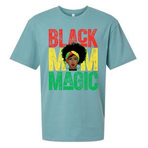 Black History Month Black Mom Magic Melanin African Cool Gift Sueded Cloud Jersey T-Shirt