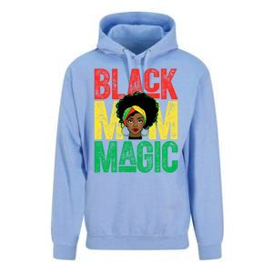 Black History Month Black Mom Magic Melanin African Cool Gift Unisex Surf Hoodie