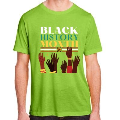 Black History Month Pride In African Heritage Equality Civil Gift Adult ChromaSoft Performance T-Shirt