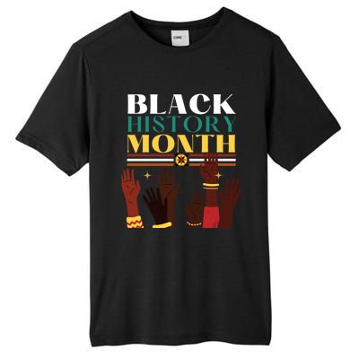 Black History Month Pride In African Heritage Equality Civil Gift Tall Fusion ChromaSoft Performance T-Shirt