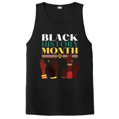 Black History Month Pride In African Heritage Equality Civil Gift PosiCharge Competitor Tank