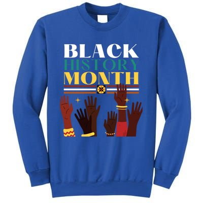 Black History Month Pride In African Heritage Equality Civil Gift Sweatshirt