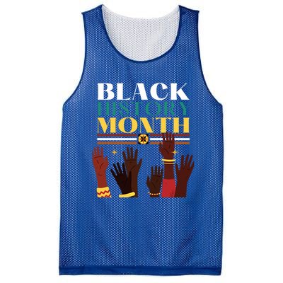 Black History Month Pride In African Heritage Equality Civil Gift Mesh Reversible Basketball Jersey Tank