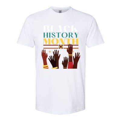 Black History Month Pride In African Heritage Equality Civil Gift Softstyle CVC T-Shirt