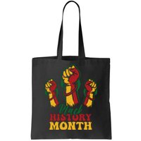 Black History Month Black Fist For Women Tote Bag