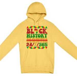 Black History Month African American Gift Premium Pullover Hoodie