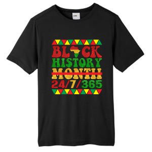 Black History Month African American Gift Tall Fusion ChromaSoft Performance T-Shirt