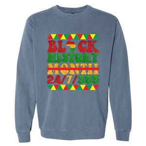 Black History Month African American Gift Garment-Dyed Sweatshirt