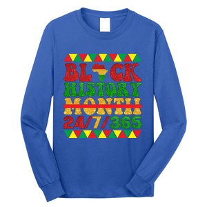 Black History Month African American Gift Long Sleeve Shirt