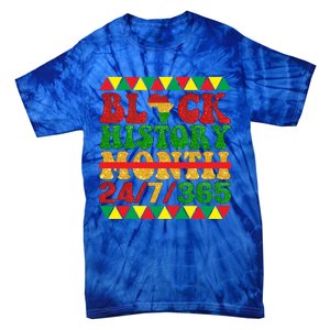 Black History Month African American Gift Tie-Dye T-Shirt