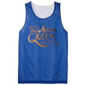 Black History Month Proud Black Melanin Queen Gift Mesh Reversible Basketball Jersey Tank