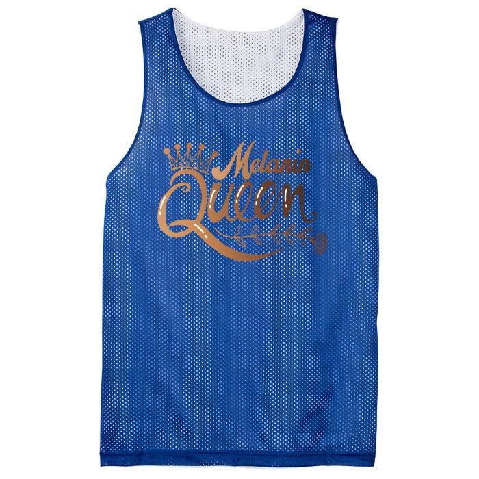 Black History Month Proud Black Melanin Queen Gift Mesh Reversible Basketball Jersey Tank