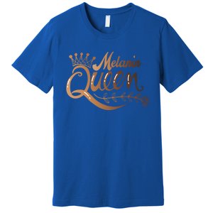 Black History Month Proud Black Melanin Queen Gift Premium T-Shirt