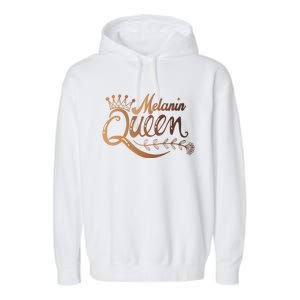 Black History Month Proud Black Melanin Queen Gift Garment-Dyed Fleece Hoodie