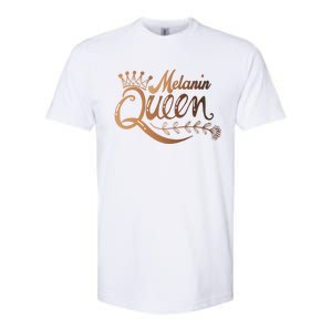 Black History Month Proud Black Melanin Queen Gift Softstyle CVC T-Shirt