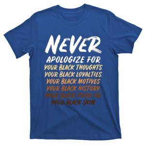 Black History Month Not Sorry For Being Black T-Shirt