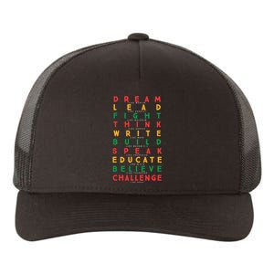 Black History Month African American Country Celebration Yupoong Adult 5-Panel Trucker Hat