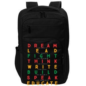 Black History Month African American Country Celebration Impact Tech Backpack