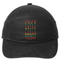 Black History Month African American Country Celebration 7-Panel Snapback Hat