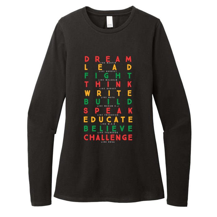 Black History Month African American Country Celebration Womens CVC Long Sleeve Shirt