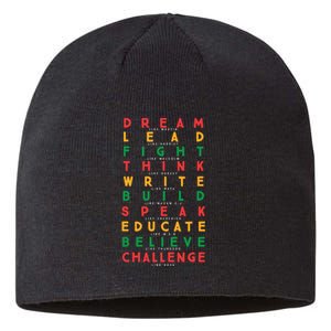 Black History Month African American Country Celebration Sustainable Beanie