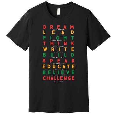 Black History Month African American Country Celebration Premium T-Shirt