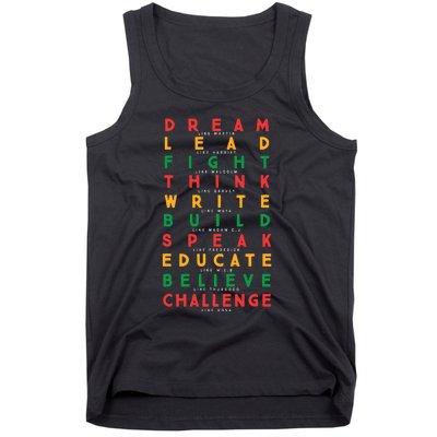 Black History Month African American Country Celebration Tank Top