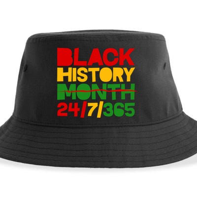 Black History Month 24 7 365 Sustainable Bucket Hat