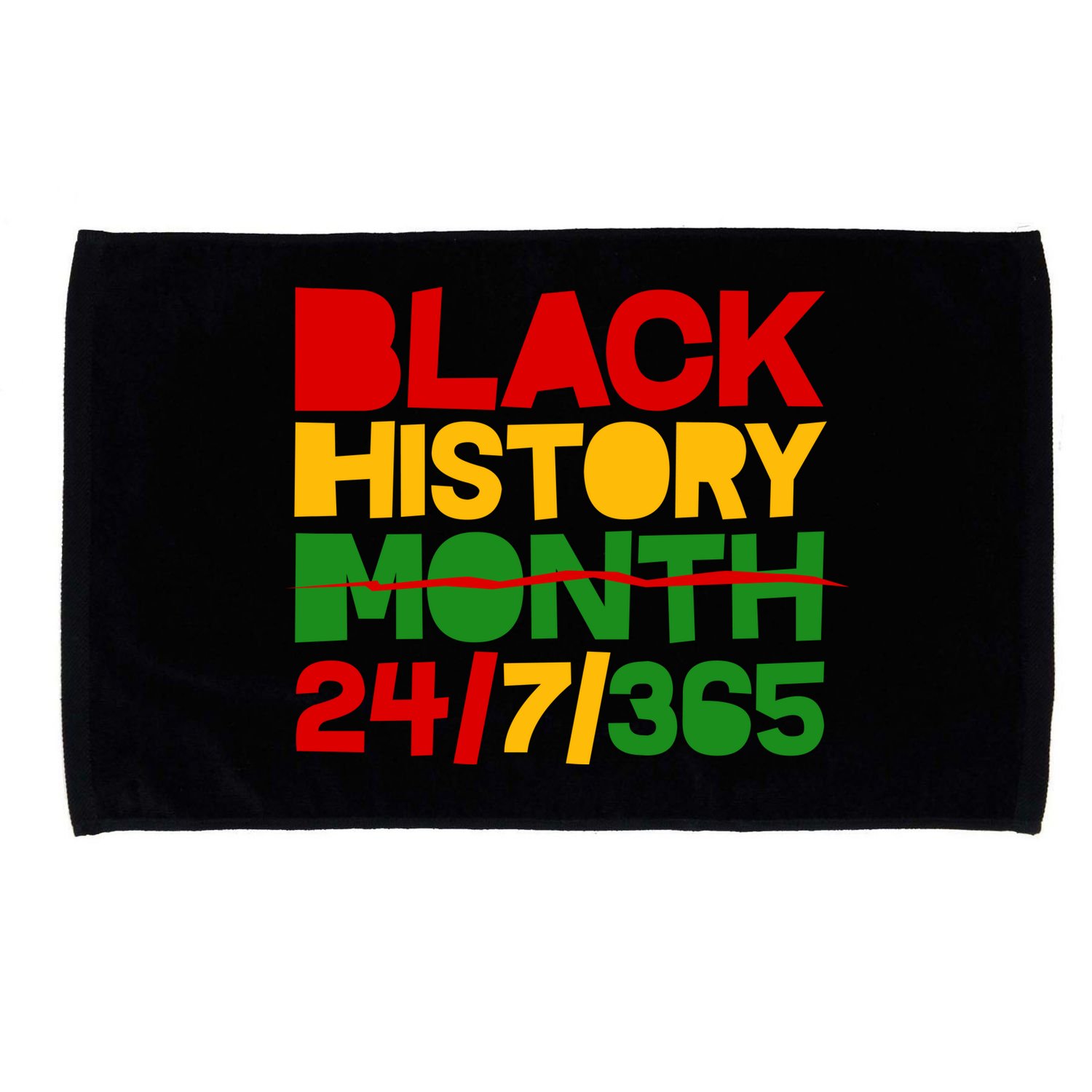Black History Month 24 7 365 Microfiber Hand Towel