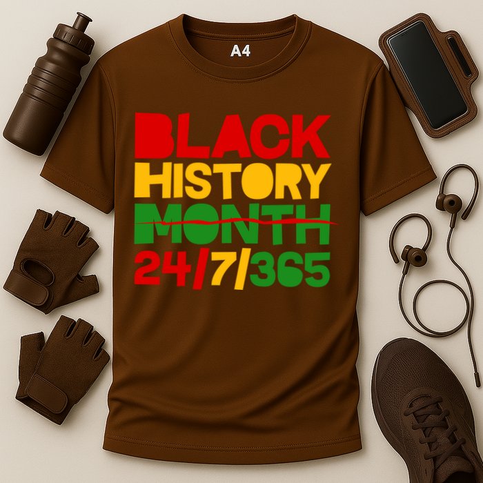 Black History Month 24 7 365 Cooling Performance Crew T-Shirt