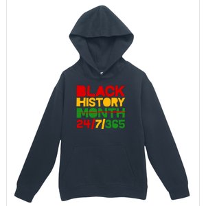 Black History Month 24 7 365 Urban Pullover Hoodie