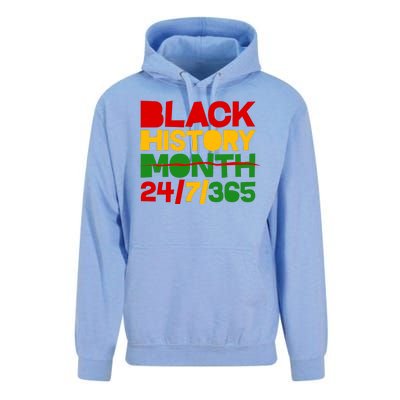 Black History Month 24 7 365 Unisex Surf Hoodie