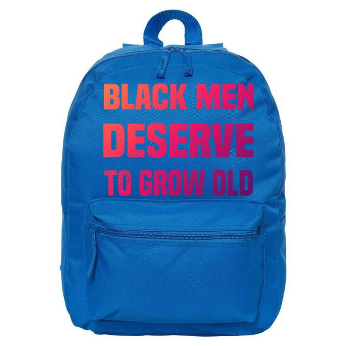 Black History Month Black Deserve To Grow Old Great Gift 16 in Basic Backpack