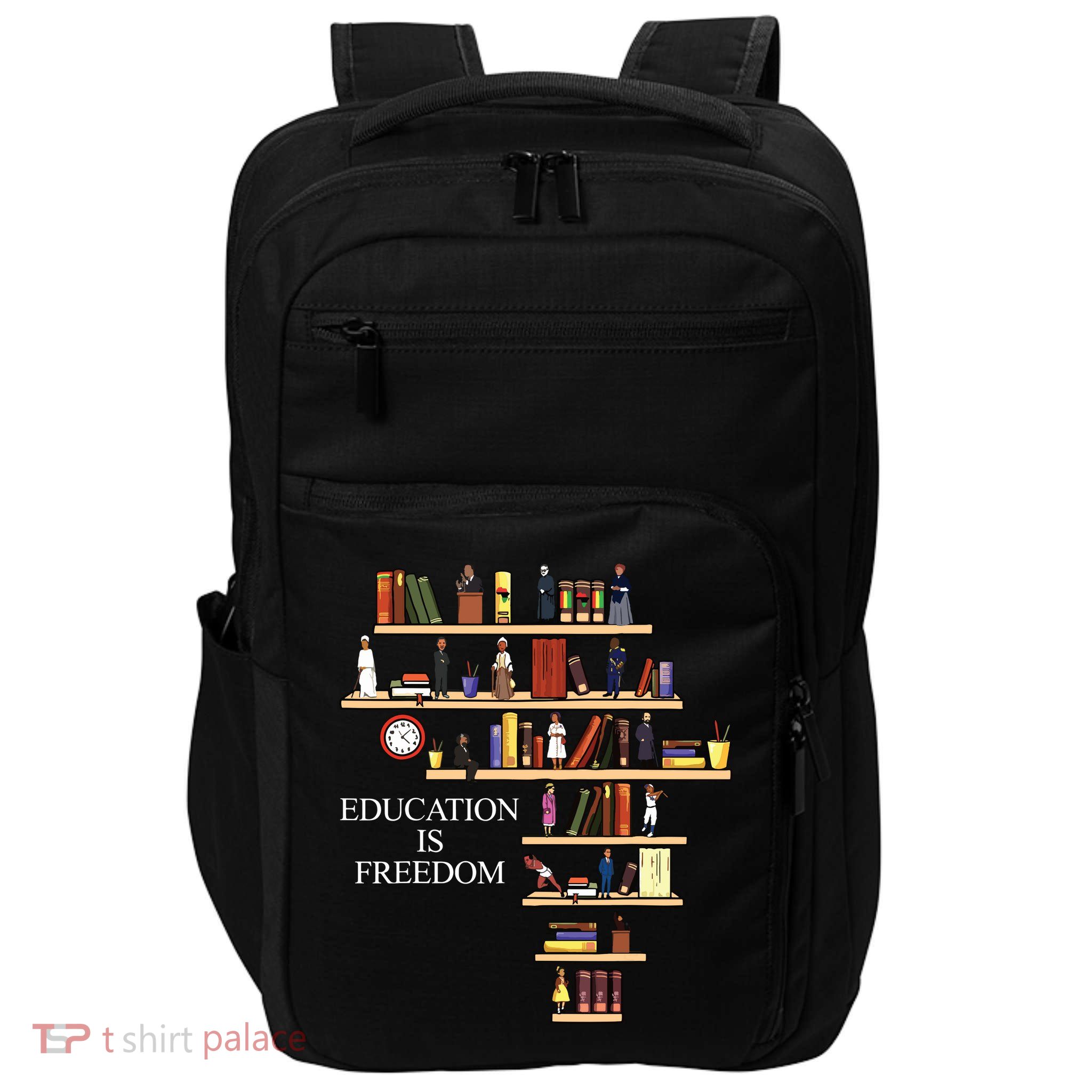 Black History Month Black Leaders African American Pride Impact Tech Backpack