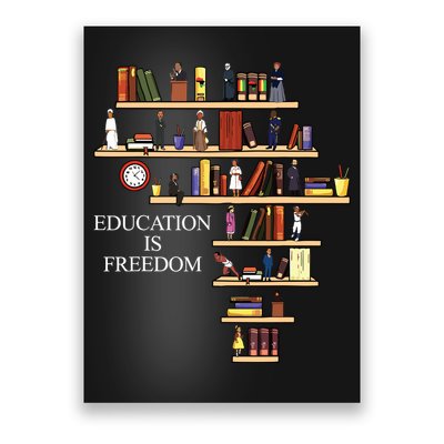 Black History Month Black Leaders African American Pride Poster