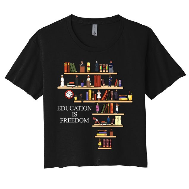 Black History Month Black Leaders African American Pride Crop Top