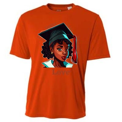 Black History Month Black Educated Leaders Valentines Day Gift Cooling Performance Crew T-Shirt