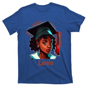 Black History Month Black Educated Leaders Valentines Day Gift T-Shirt