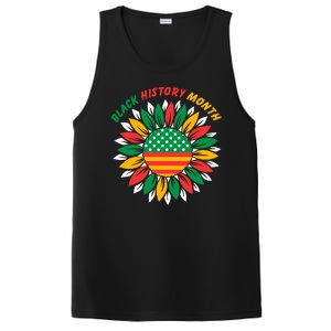 Black History Month Sunflower Flag PosiCharge Competitor Tank