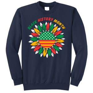 Black History Month Sunflower Flag Sweatshirt