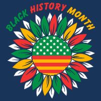 Black History Month Sunflower Flag 16 in Basic Backpack