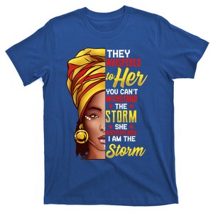 Black History Month African American I Am The Storm Gift T-Shirt