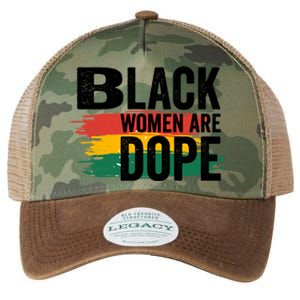 Black History Month Proud Black Black Are Dope Gift Legacy Tie Dye Trucker Hat