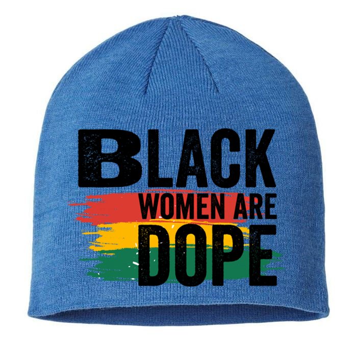 Black History Month Proud Black Black Are Dope Gift Sustainable Beanie