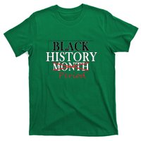 Black History Month Period Gift T-Shirt