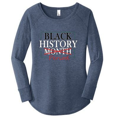 Black History Month Period Gift Women's Perfect Tri Tunic Long Sleeve Shirt