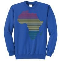 Black History Month African Map Gift Sweatshirt