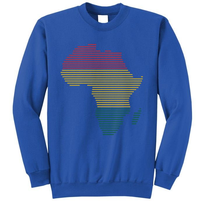 Black History Month African Map Gift Sweatshirt